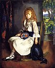 George Wesley Bellows Canvas Paintings - Anne in White